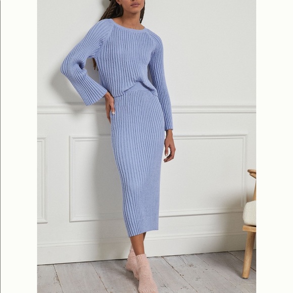 Anthropologie Dresses & Skirts - Anthropologie NWT Kingsley sweater skirt set l